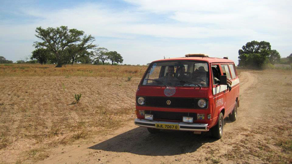 The first Apu-Paku van in Gambia 2010