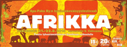 Afrikka15 charity festival